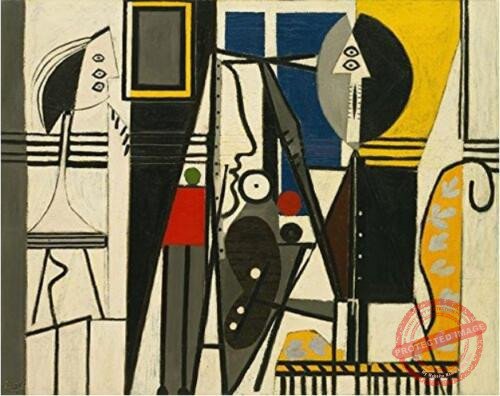 Pablo Picasso - Painter and Model